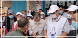 واقعة أخنوش تتكرر بتزنيت.. باشا المدينة يوقف العثماني خلال تجمع خطابي حاشد بعاصمة الفضة. (+صور) 5 pjd tiznit 1