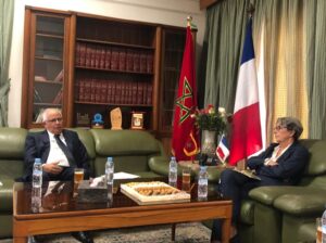 زيارة القنصلة العامة لفرنسا بمدينة أكادير لغرفة التجارة والصناعة والخدمات لسوس ماسة 7 CCISSM CONSULE FR