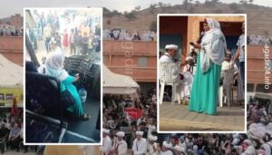 امرأة تسوق أول حافلة من فرنسا، تستلمتها ساكنة سيدي إفني لمحاربة الهدر المدرسي. (+صور) 2 فاضمة بوعبود