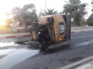 انقلاب “بوكلان” بقلب كورنيش أكادير (+صورة)