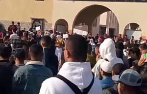 بنموسى يخرج طلبة كلية الشريعة بأيت ملول للإحتجاج