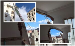 ساكنة إحدى العمارات 1