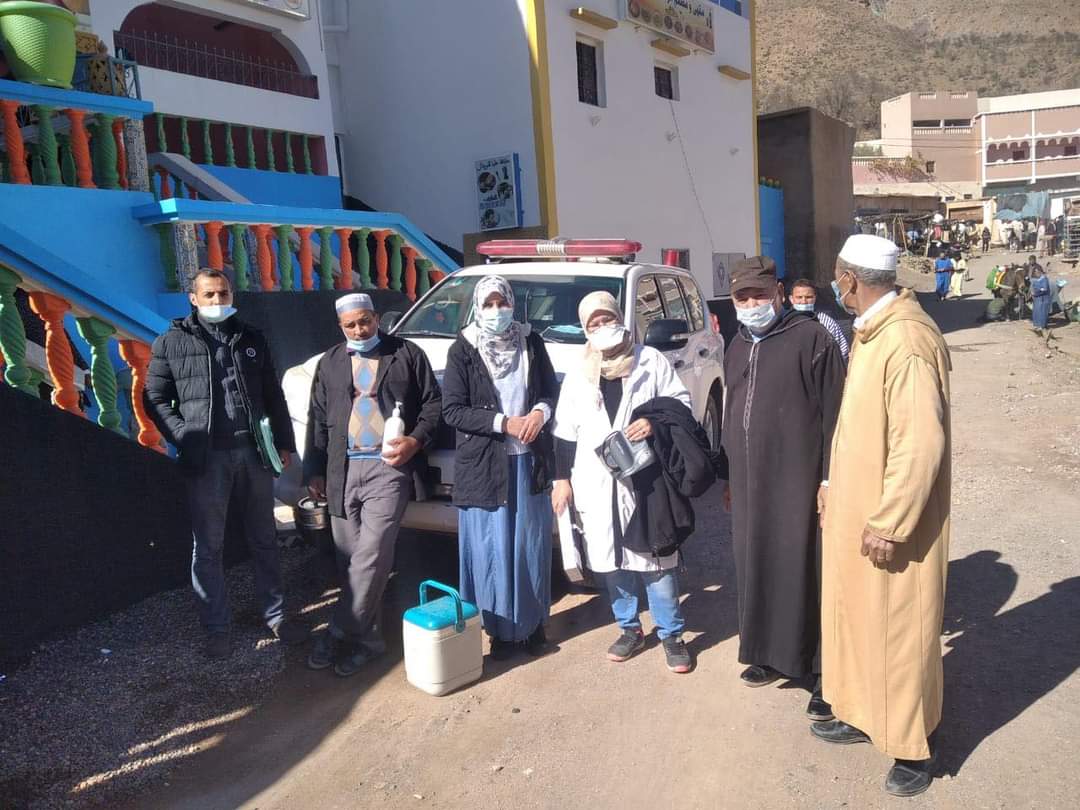 تارودانت : ملائكة الرحمة تحط الرحال من جديد بجبال تارودانت +"صور"