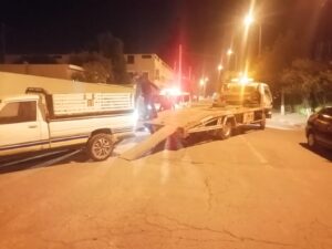 أولاد تايمة : السيارات المهملة بالشارع العام تستنفر المصالح الأمنية