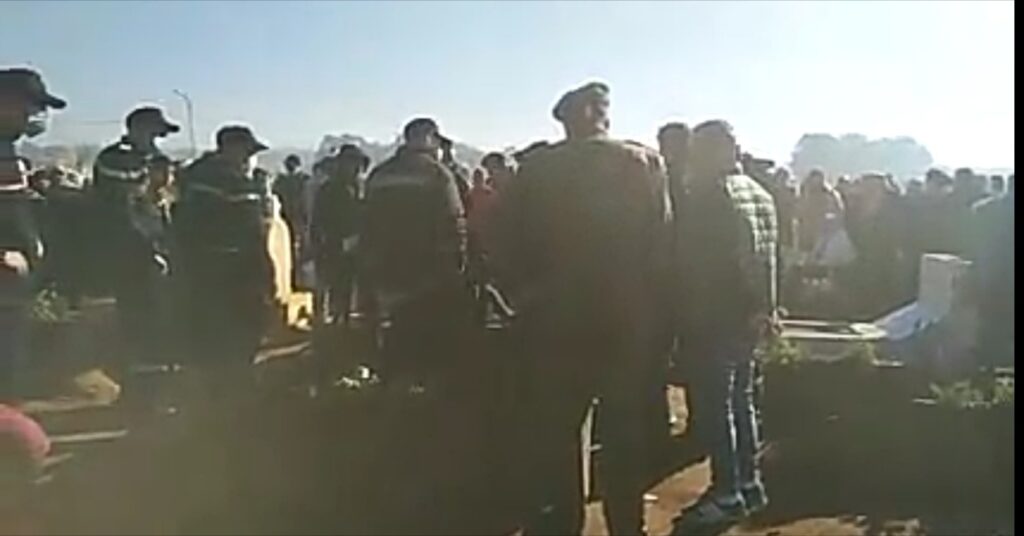 استنفار أمني في مقبرة بعد إنتشار خبر بوجود شخص “مدفون حيّا”