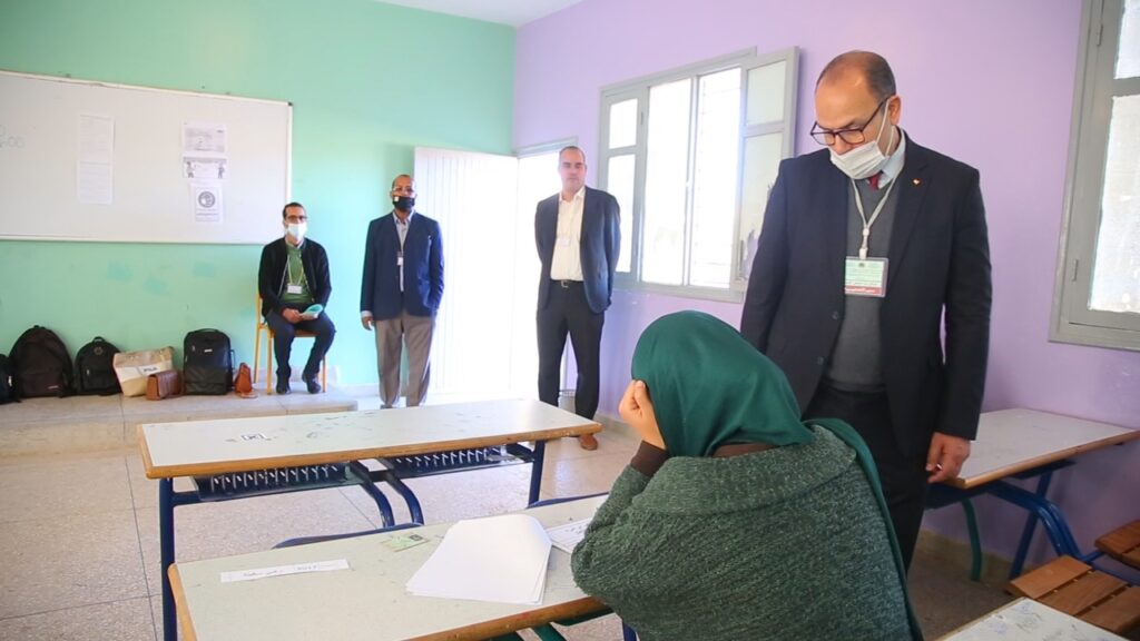 1997 مترشحة ومترشحا يجتازون مباراة توظيف الأطر النظامية للأكاديمية الجهوية لواد نون