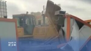 هذا ما تقرر في حق ساىق الجرافة الذي خرب تجهيزات مشروع رائد ضواحي أكادير بدافع الانتقام+”فيديو”