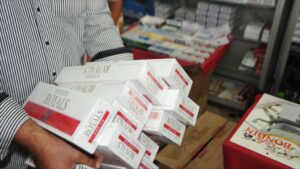 79 ألف علبة سجائر مهربة