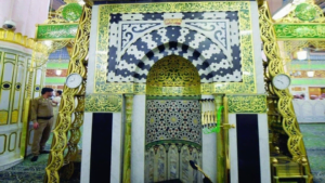 الروضة الشريفة بالسعودية