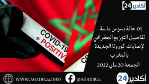 01 حالة بسوس ماسة.. تفاصيل التوزيع الجغرافي لإصابات كورونا الجديدة بالمغرب 11 التوزيع الجغرافي2005