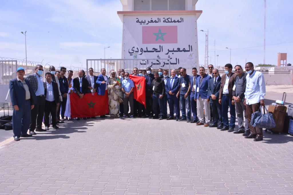 مصطفى يخلف: استقبالنا لوفد نقابة المحامين الموريتانيين بمعبر الكرارات نعتبره واجبا نحو زملاء المهنة .