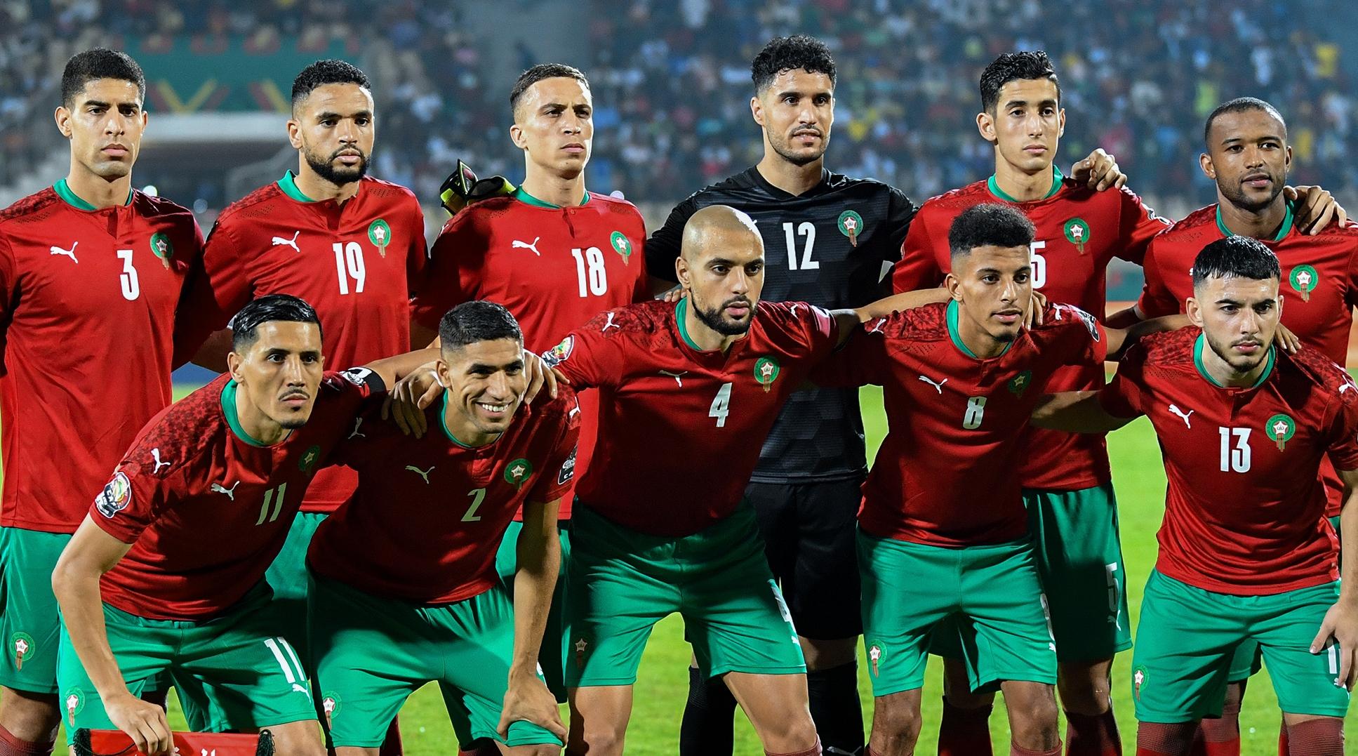 قلب هجوم المنتخب المغربي مهدد بالغياب عن مونديال قطر .