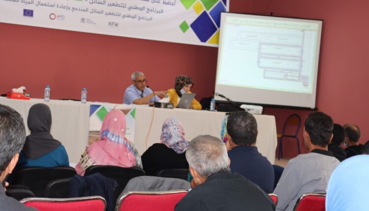 استمرار أنشطة البرنامج التواصلي والتوعوي بمشروع التطهير السائل بجماعة ميراللفت.