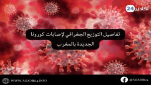 51حالة بسوس ماسة.. تفاصيل التوزيع الجغرافي لإصابات كورونا الجديدة بالمغرب 3 التوزيع الجغرافي1507