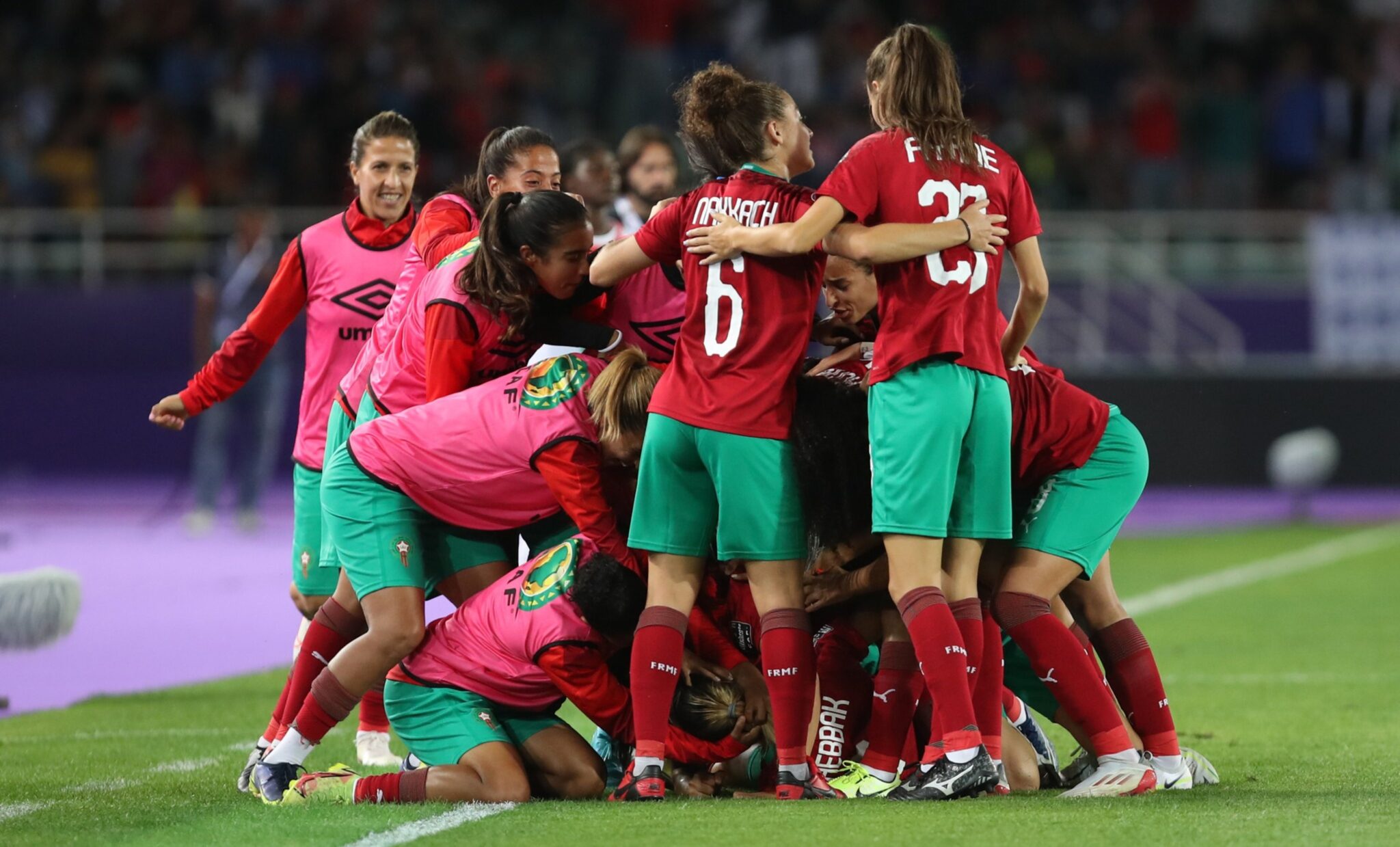 (+ملخص المباراة): المنتخب المغربي (سيدات) يحقق إنجازز تاريخيا