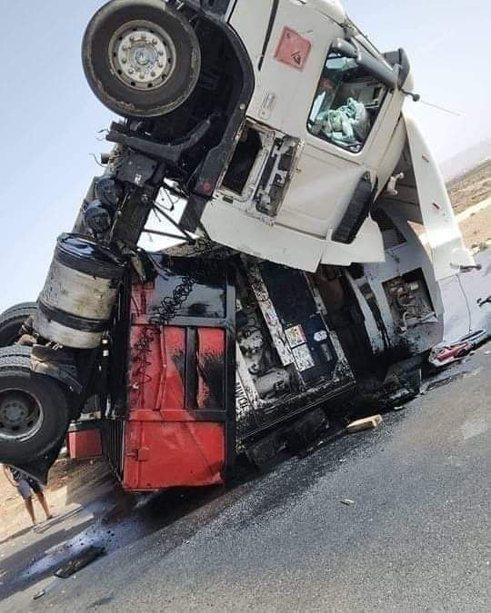شاحـنة كبيـرة محـ.ـملة بالأسماك 3