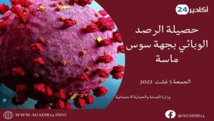 سوس ماسة : بالأرقام.. تراجع كبير في إصابات كورونا بالجهة ... التفاصيل 2 كورونا سوس0508