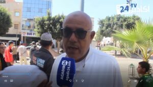 أكادير :بالفيديو.. ساكنة المسيرة تحتج على لاقط هوائي 7 rizo agadir