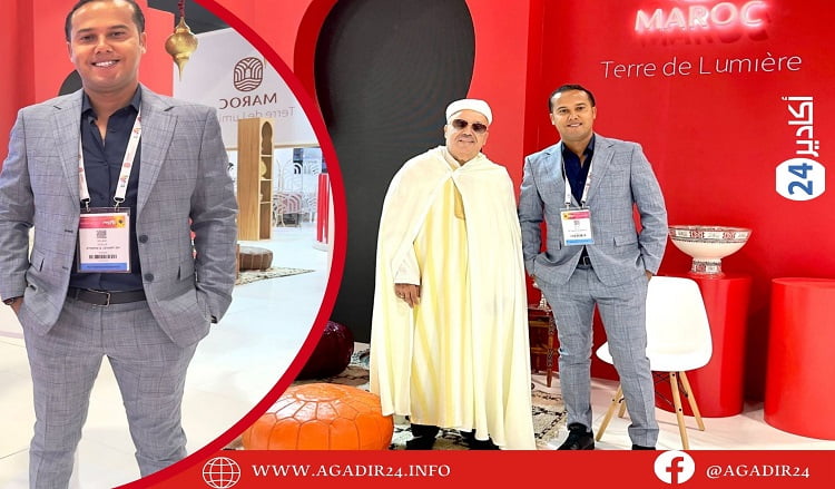العايدي يقود سفينة الترويج للسياحة الرياضية والشاطئية بجهة أكادير ، سوس ماسة في  أكبر معرض للسياحة بالعالم ” IFTM TOP RESA ” بفرنسا. 