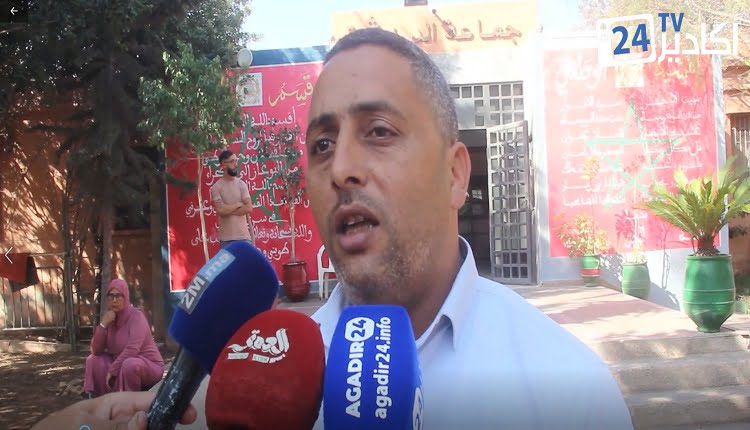 تصريح محمد الونزاري النائب الثاني لرئيس جماعة الدراركة عقب خروج النساء في مسيرة احتجاجية بالدراركة
