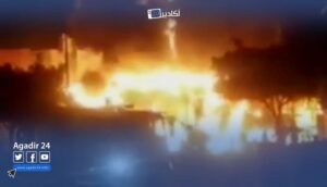 حريق أكادير1