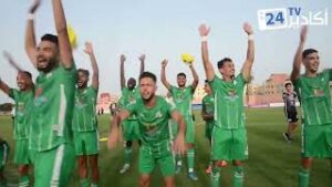 فرحة لاعبي اولمبيك الدشيرة بعد الفوز بهدف لصفر في الدقائق الاخيرة 5 IMG 20221009 WA0136