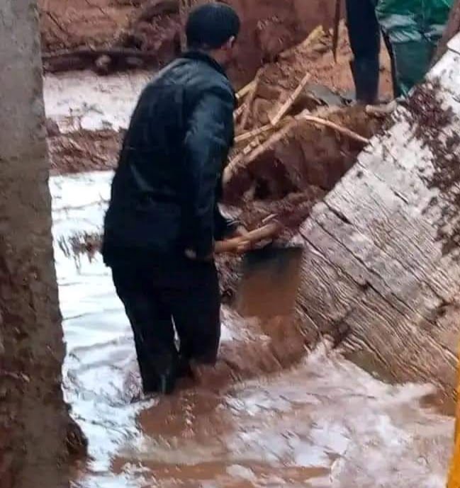 تارودانت : عاصفة رعدية مباغثة وسيول جارفة تخلف خسائر مادية جسيمة +"صور"