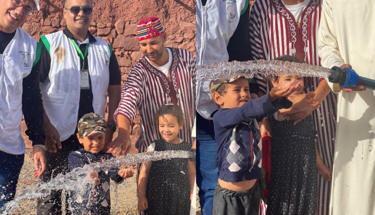 سند الأجيال أكادير تدخل الفرحة على أهالي الجبال ببئر مجهزة بالطاقة الشمسية مع حملة للمحافظة على الماء. 3 سند الأجيال أكادير 3