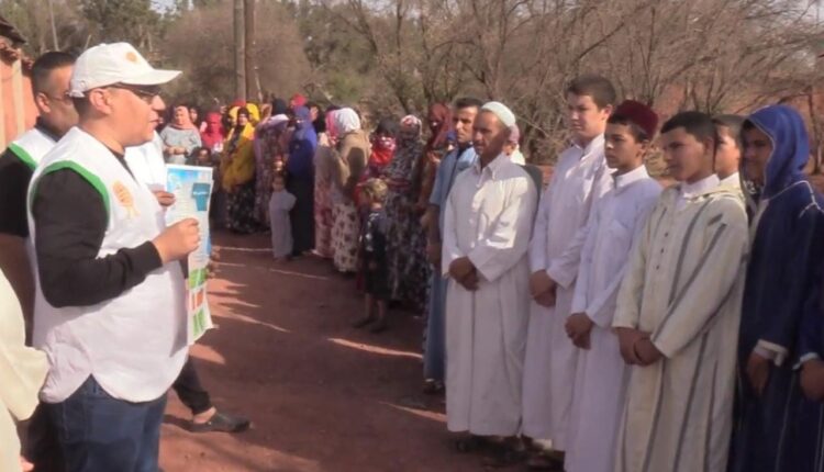 سند الأجيال أكادير تدخل الفرحة على أهالي الجبال ببئر مجهزة بالطاقة الشمسية مع حملة للمحافظة على الماء. 4 سند الأجيال أكادير 5