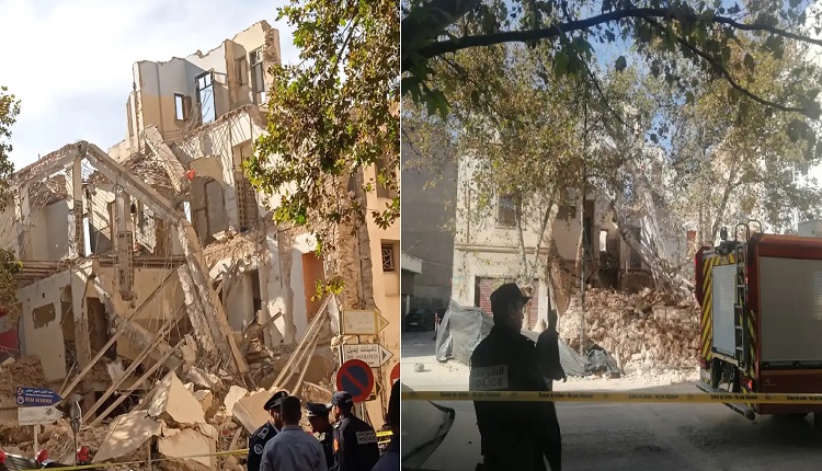 المغرب: انهيار عمارة يخلف إصابات في صفوف العمال