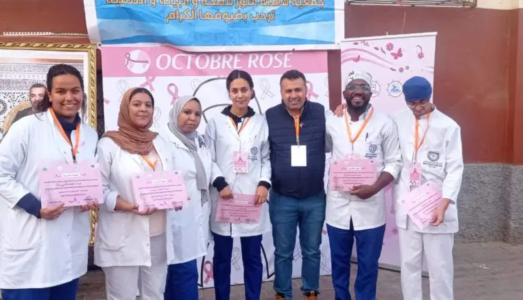 الدشيرة: استفادة أزيد من 100 مستفيدة من حملة طبية للكشف المبكر عن سرطان الثدي وعنق الرحم. 2 حملة طبية الدشيرة 5