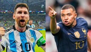 نهاية الشوط الأول ..الأرجنتين تتقدم على فرنسا في المباراة النهائية لكأس العالم 10 الارجنتين فرنسا