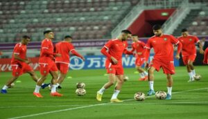 التشكيلة المرتقب أن يخوض بها المنتخب المغربي مباراته ضد فرنسا برسم نصف نهائي كأس العالم قطر 2022. 2 المنتخب المغربي 1412