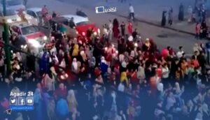 أكادير : فيديو احتفالات ساكنة أزرو بتأهل المنتخب المغربي تأهله لدور نصف النهائي كأس العالم 12 ساكنة أزرو
