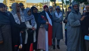وقفة للتنديد بالتطبيع ومساندة فلسطين 7