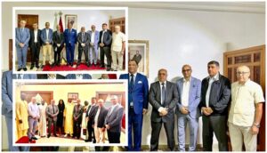 وفد من غرفة التجارة والصناعة والخدمات بجهة سوس ماسة.