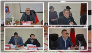تزنيت: غازي يهرب من دورة الجماعة، والساكنة تحتج، والشيخ بلا يُضحك الحضور. 2 جماعة تيزنيت 1