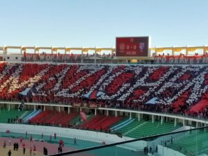 حسنية أكادير يهدي أحسن إهداء للجمهور الحسني وللمكتب الميسر الجديد برئاسة أمين الضور.