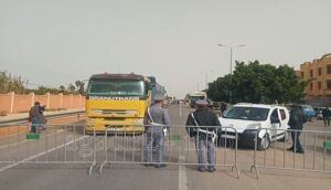 الطريق السريع، الطريق الوطنية مقطوعة بين أكادير و تارودانت