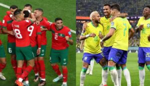 المنتخب المغربي يحقق فوزاً تاريخياً أمام المنتخب البرازيلي في مباراة شيقة. 2 المغرب البرازيل