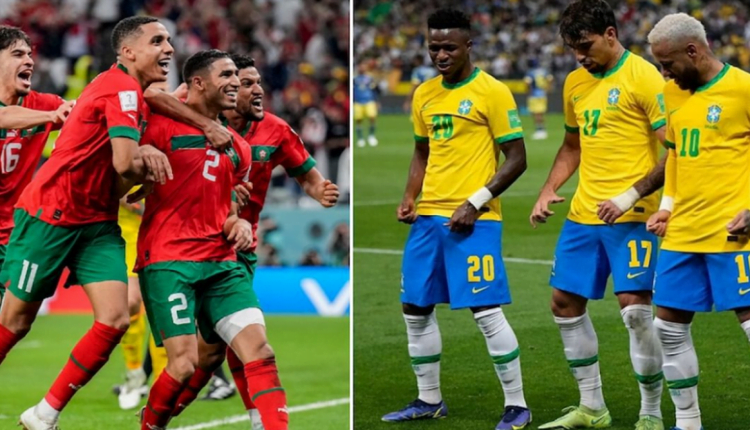 مباراة المغرب و البرازيل