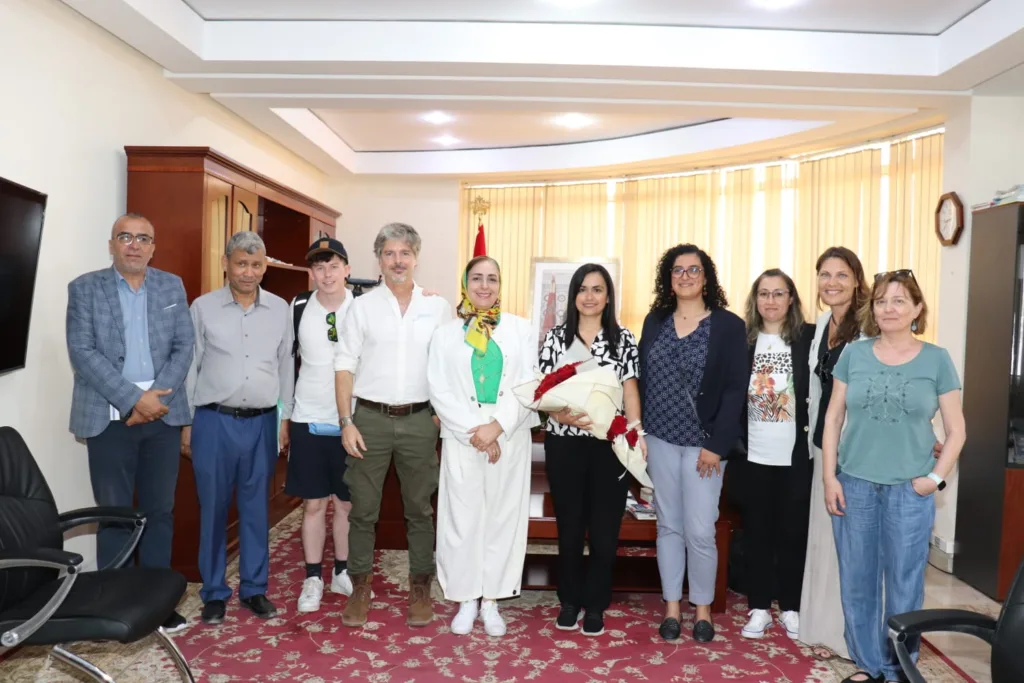 زيارة وفد عن اليونيسيف للأكاديمية الجهوية للتربية والتكوين سوس ماس