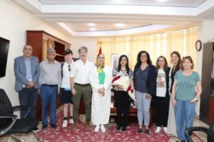 زيارة وفد عن اليونيسيف للأكاديمية الجهوية للتربية والتكوين سوس ماس