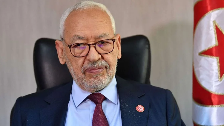 الحكم بالسجن على راشد الغنوشي بتهمة التحريض ضد الأمن.