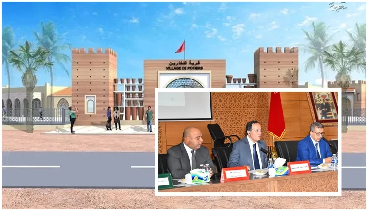 المجلس الاقليمي لتيزنيت يصادق على اضافة 6 مليون درهم لإتمام مركب حرفي للفخارة بتيزنيت