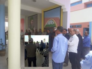 تزنيت : أساتذة الإعدادي يحتجون على ظروف تصحيح الامتحانات. 6 jkd