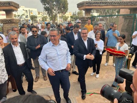 أخنوش يحل بأكادير، و يشرف على إعادة إفتتاح حديقة أولهاو.