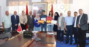 أكادير : حفل استقبال خاص على شرف التلميذين المتوجين من جهة سوس ماسة بالمراتب الأولى على الصعيد الوطني 2023.