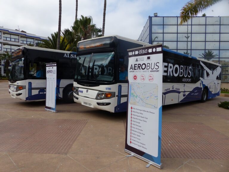 ألزا تعطي انطلاقة خط جديد يربط مدينة أكادير بمطار المسيرة