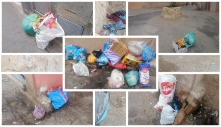 جمع الأزبال المنزلية نهاراً يؤرق بال ساكنة مدينة تزنيت.